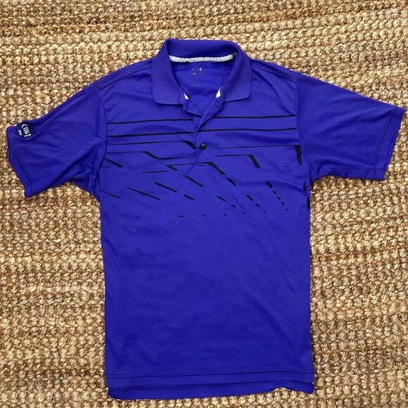 Adidas ClimaCool Golf Polo Men’s Royal Purple (Medium) - Picture 1 of 6